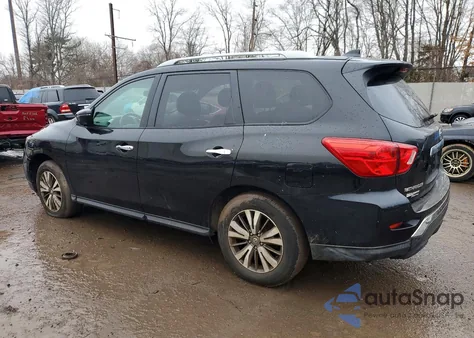 2019 Nissan Pathfinder S z USA, uszkodzony, nr VIN 5N1DR2MM3KC624484